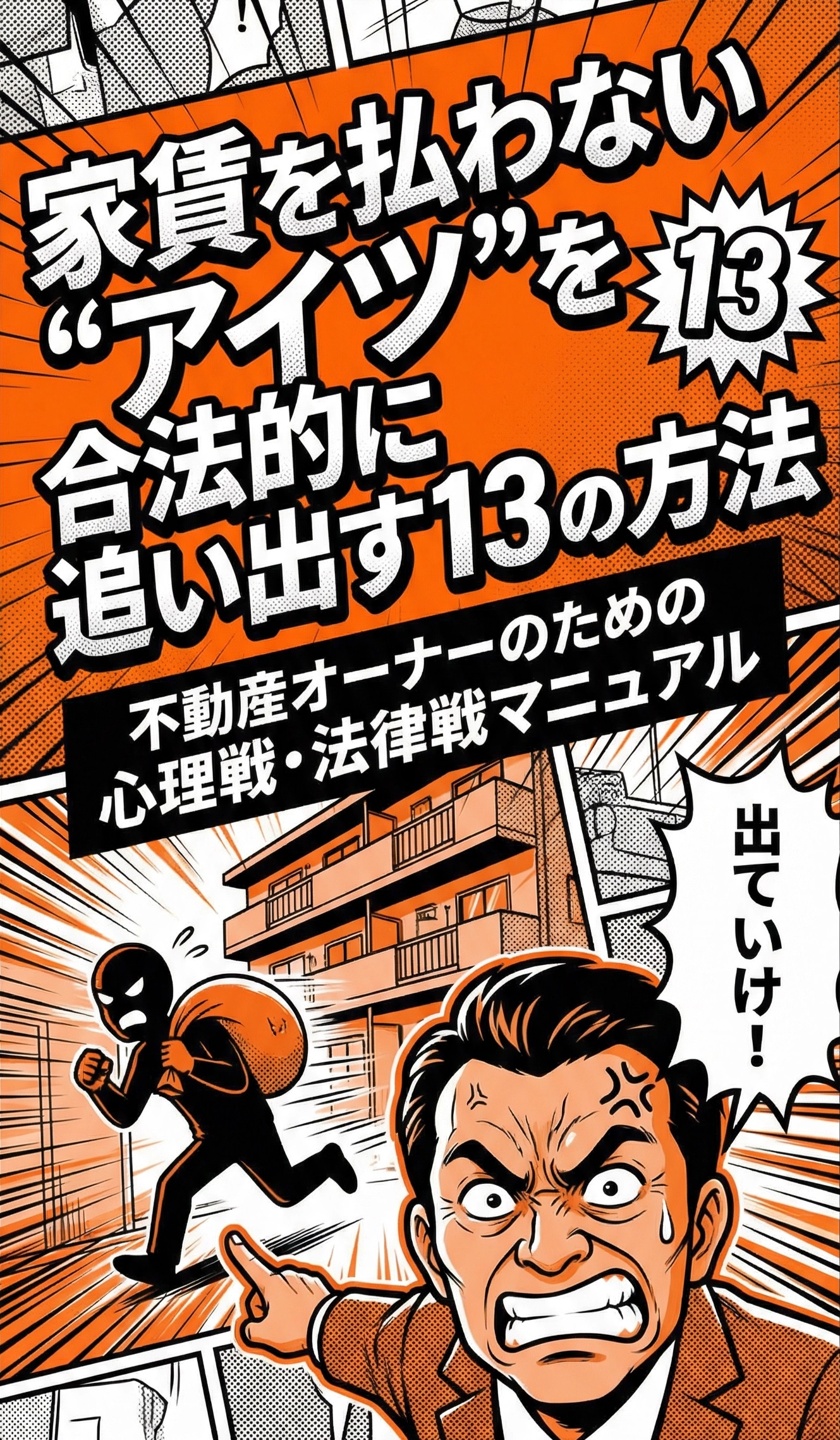 家賃を払わないアイツを合法的に追い出す13の方法