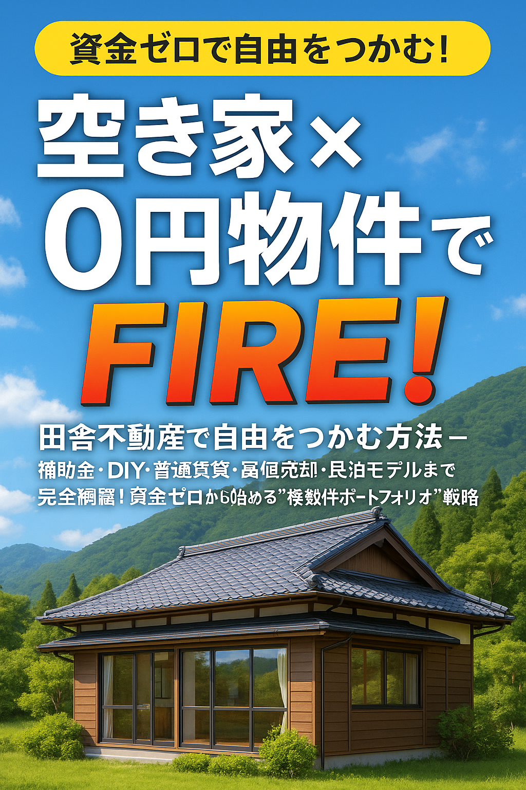 空き家×0円物件でFIRE!
